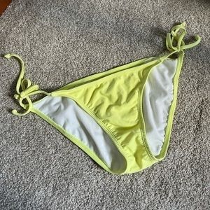 Yellow Old Navy Bikini bottoms